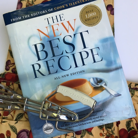 Cooks Illustrated Other The New Best Recipe Cookbook Poshmark